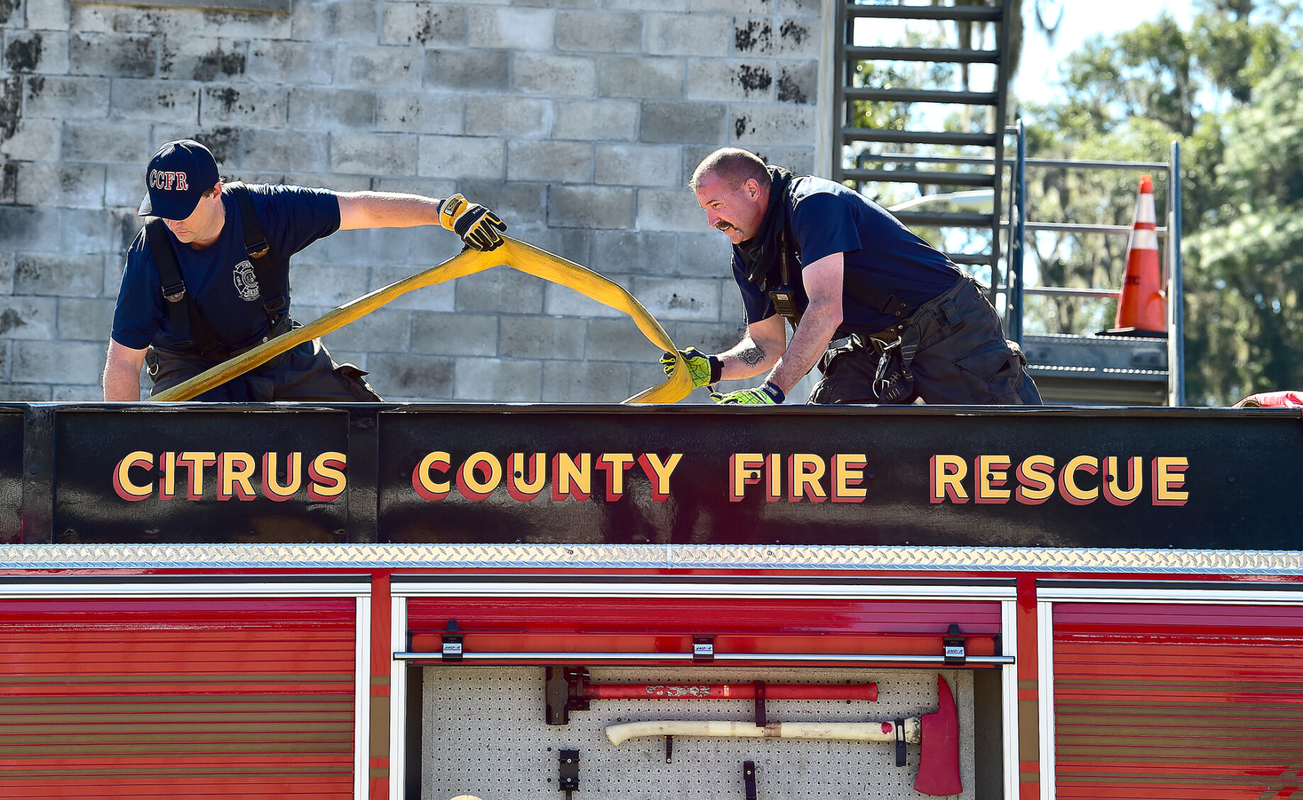 Citrus County FIre Rescue training